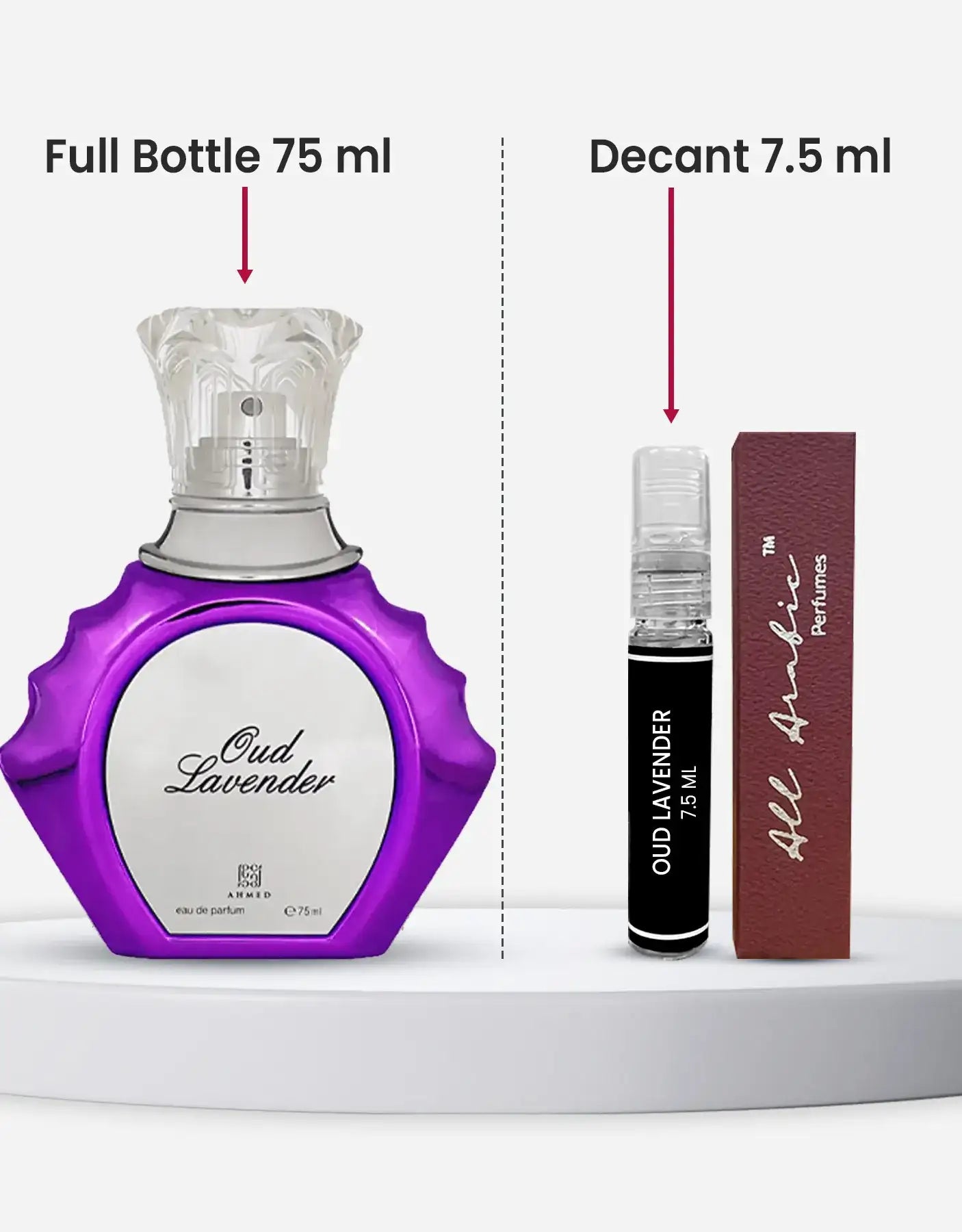 Eau De Parfum Oud Lavender Ahmed Al Magrhibi 75 Ml - Mixte - Neuf - Emirats Arabes Unis
