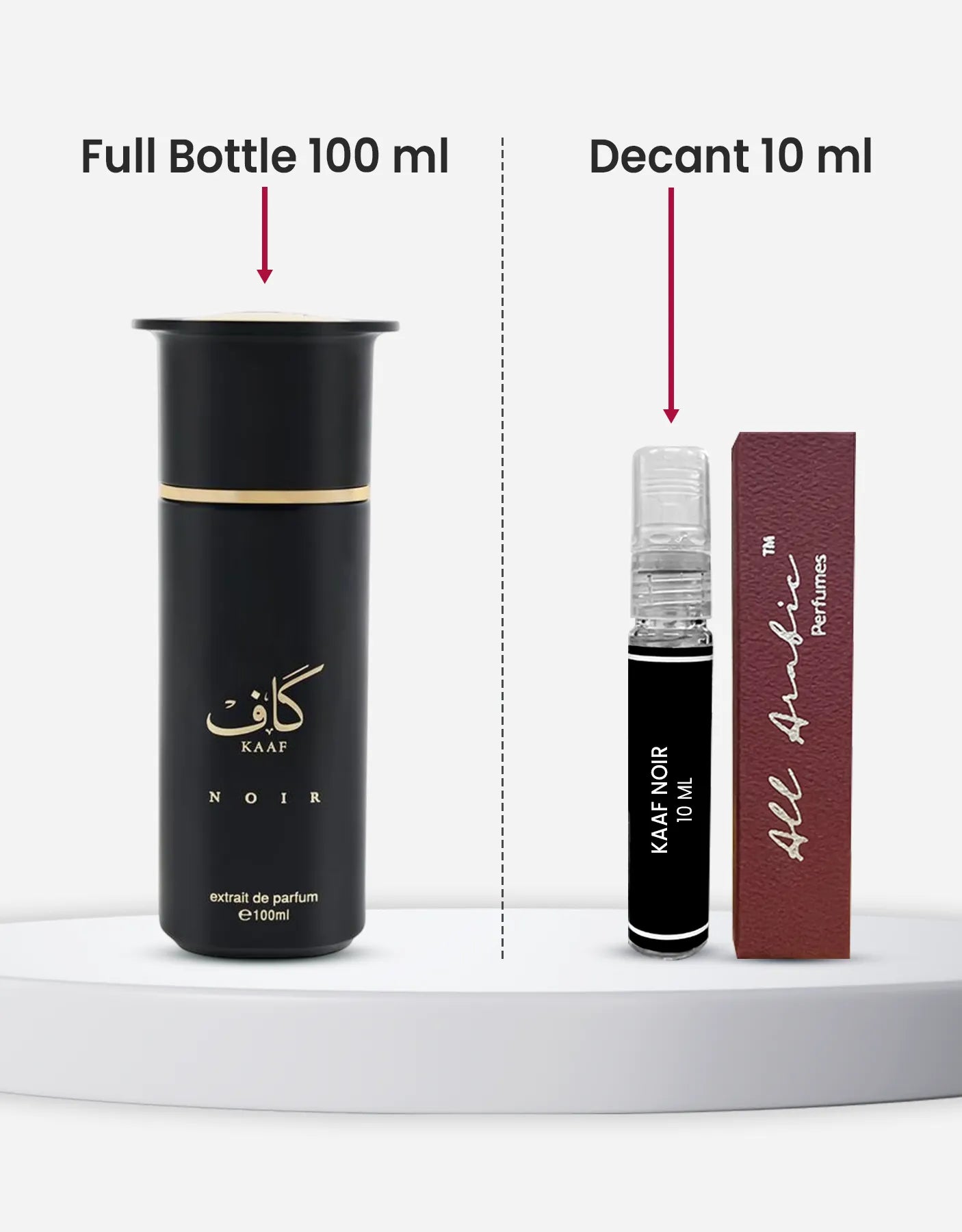 Ahmed Al Maghribi Kaaf Noir Extrait De Parfum 10ML Decant – All Arabic