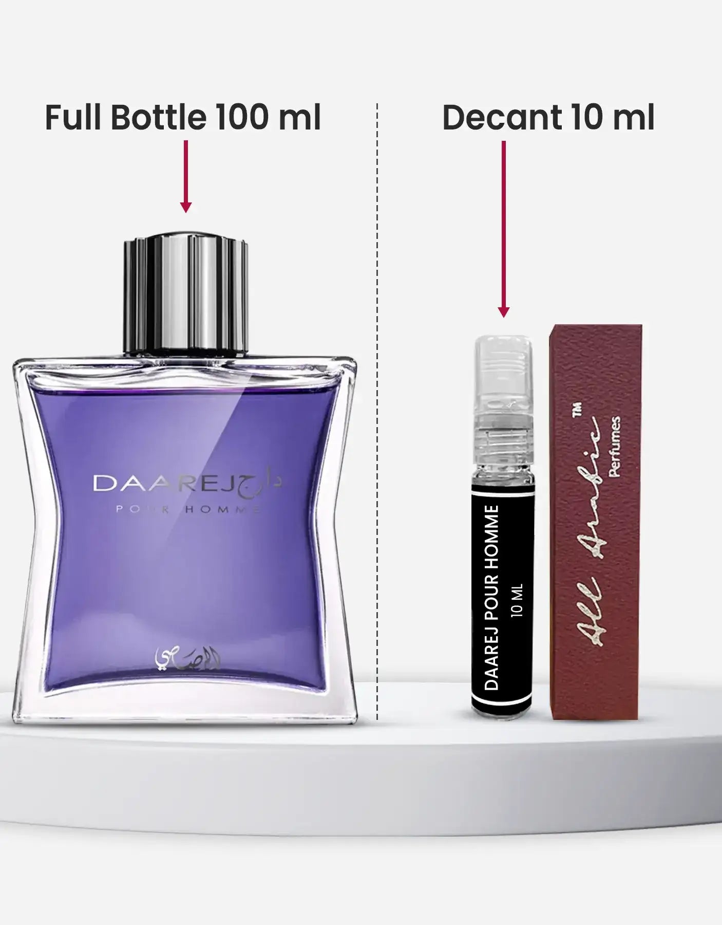 Daarej Pour Homme EDP 10ML Decant For Men By Rasasi – All Arabic