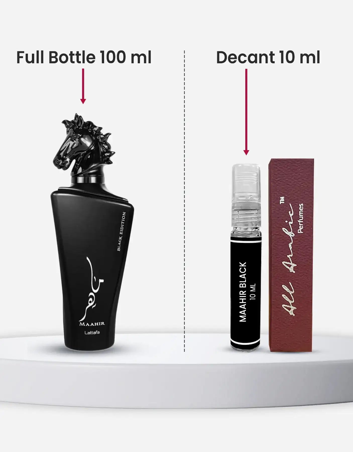 Lattafa Maahir Black Edition EDP 10ML Decant – All Arabic