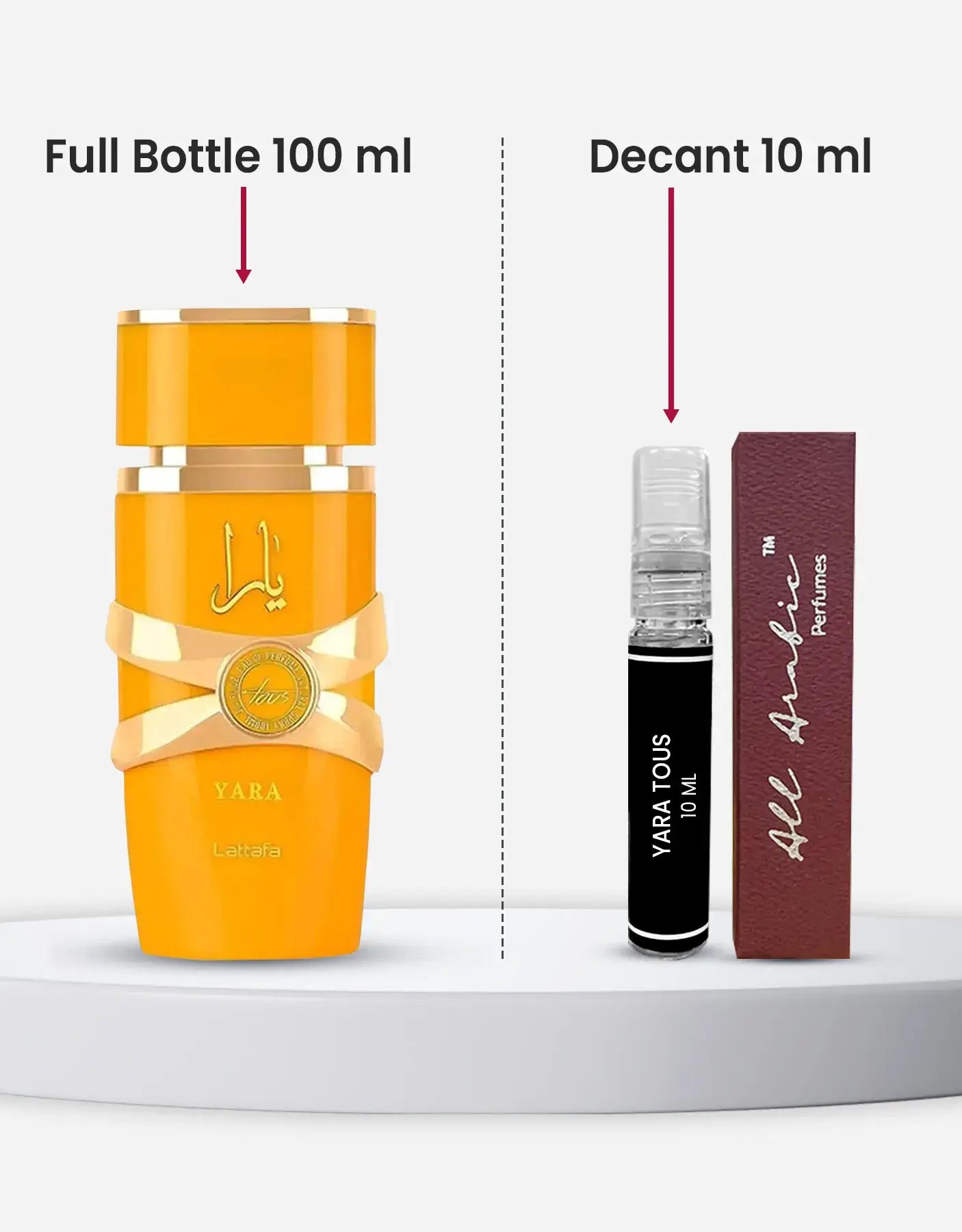 Lattafa Yara Tous EDP 10ML Decant