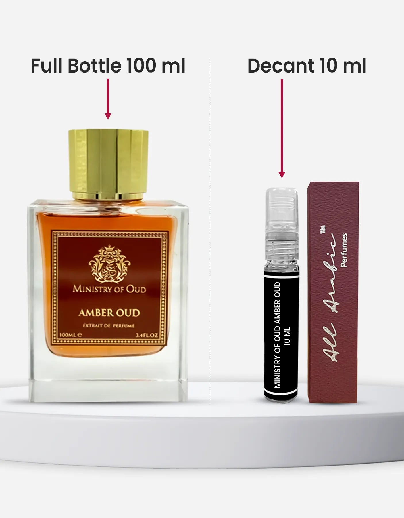 Paris Corner Ministry of Oud Amber Oud Extrait De Parfum 10ML 