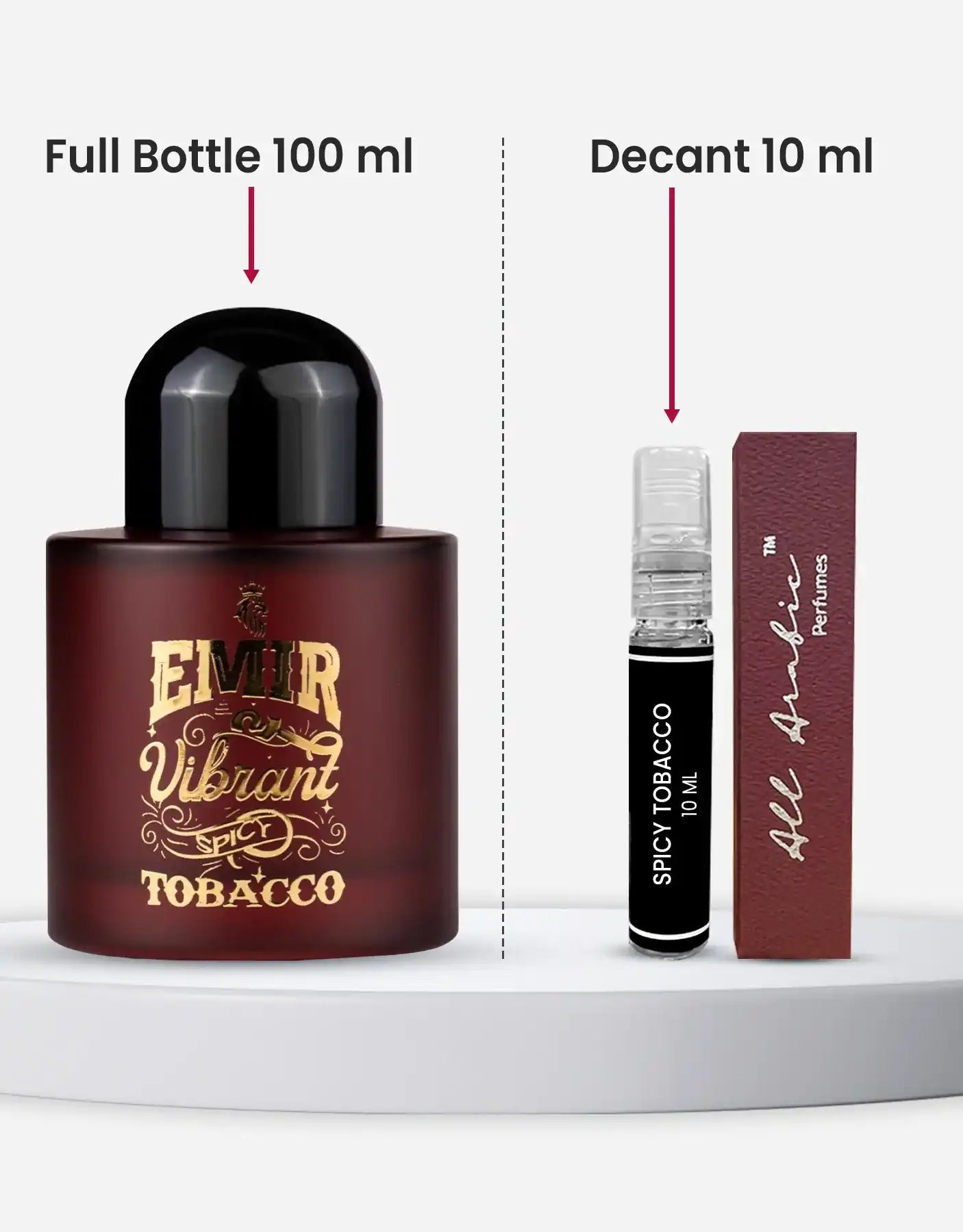 Paris Corner Emir Vibrant Spicy Tobacco EDP 10ML Decant – All Arabic