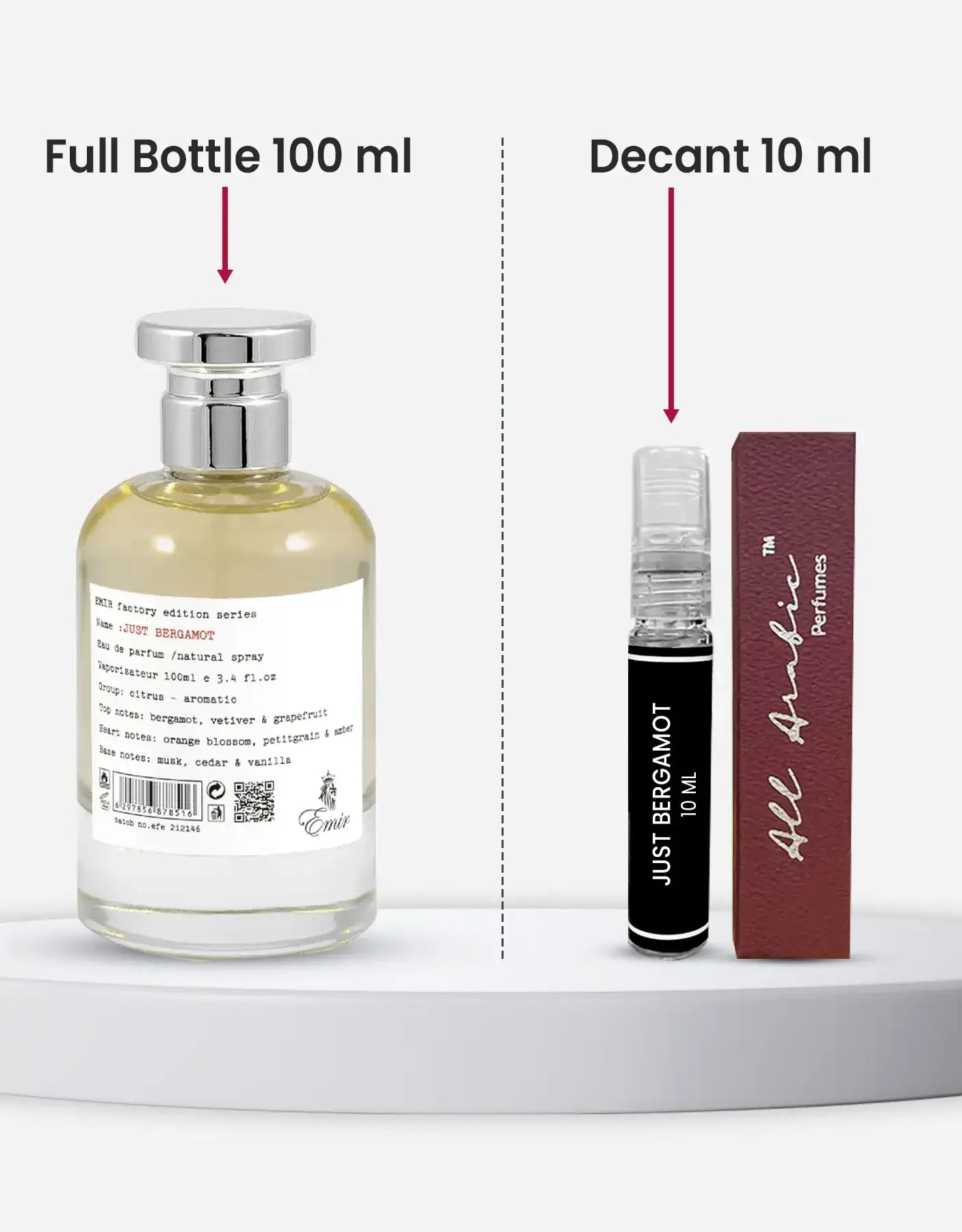Extrait Parfum Bergamote Pamplemousse Parfum Just Bergamote Paris Corner  100 Ml - Extrait Bergamote Pamplemousse, Unisexe Jaspe Rouge Brut