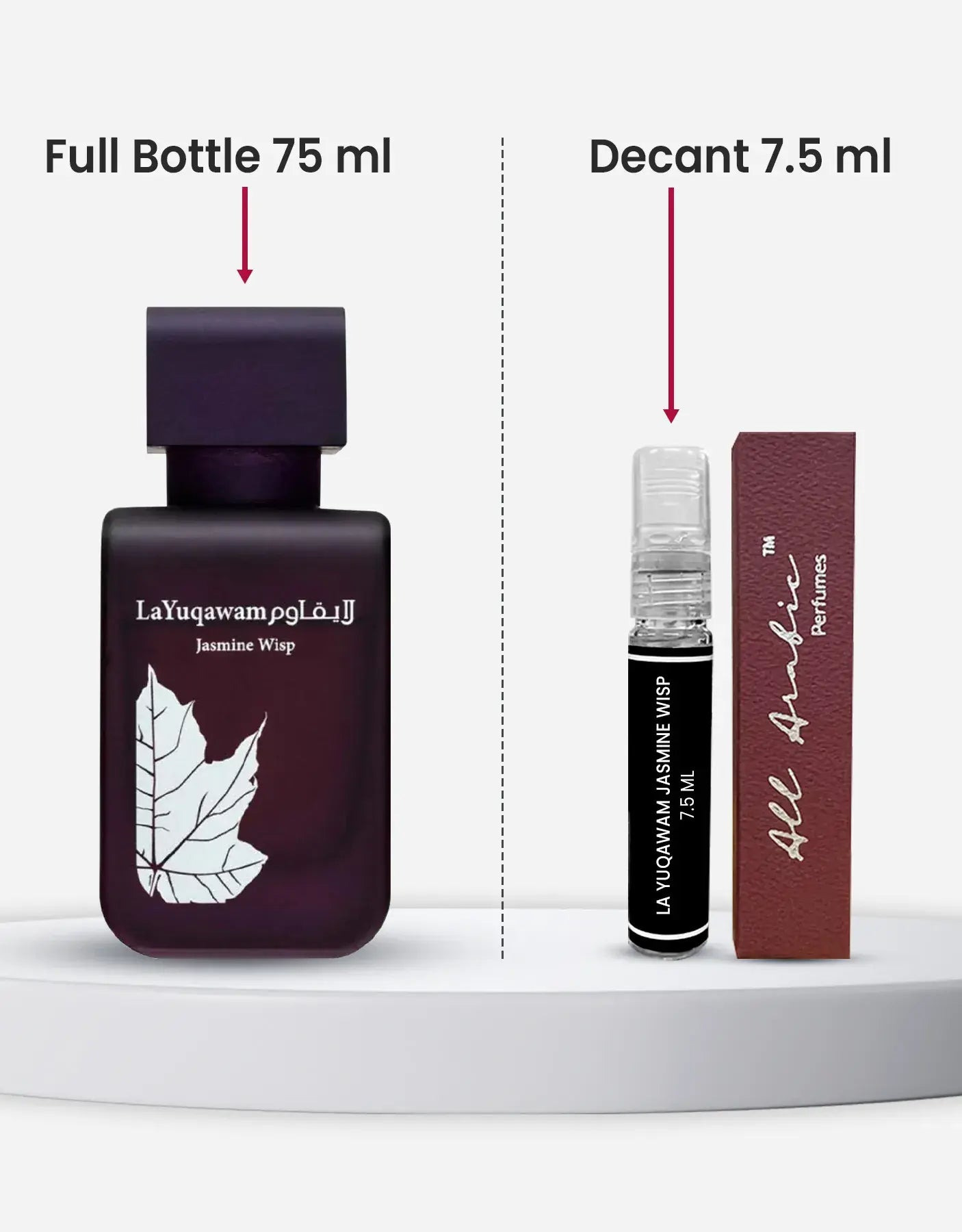 Rasasi La Yuqawam Jasmine Wisp Pour Femme EDP 10ML Decant – All Arabic