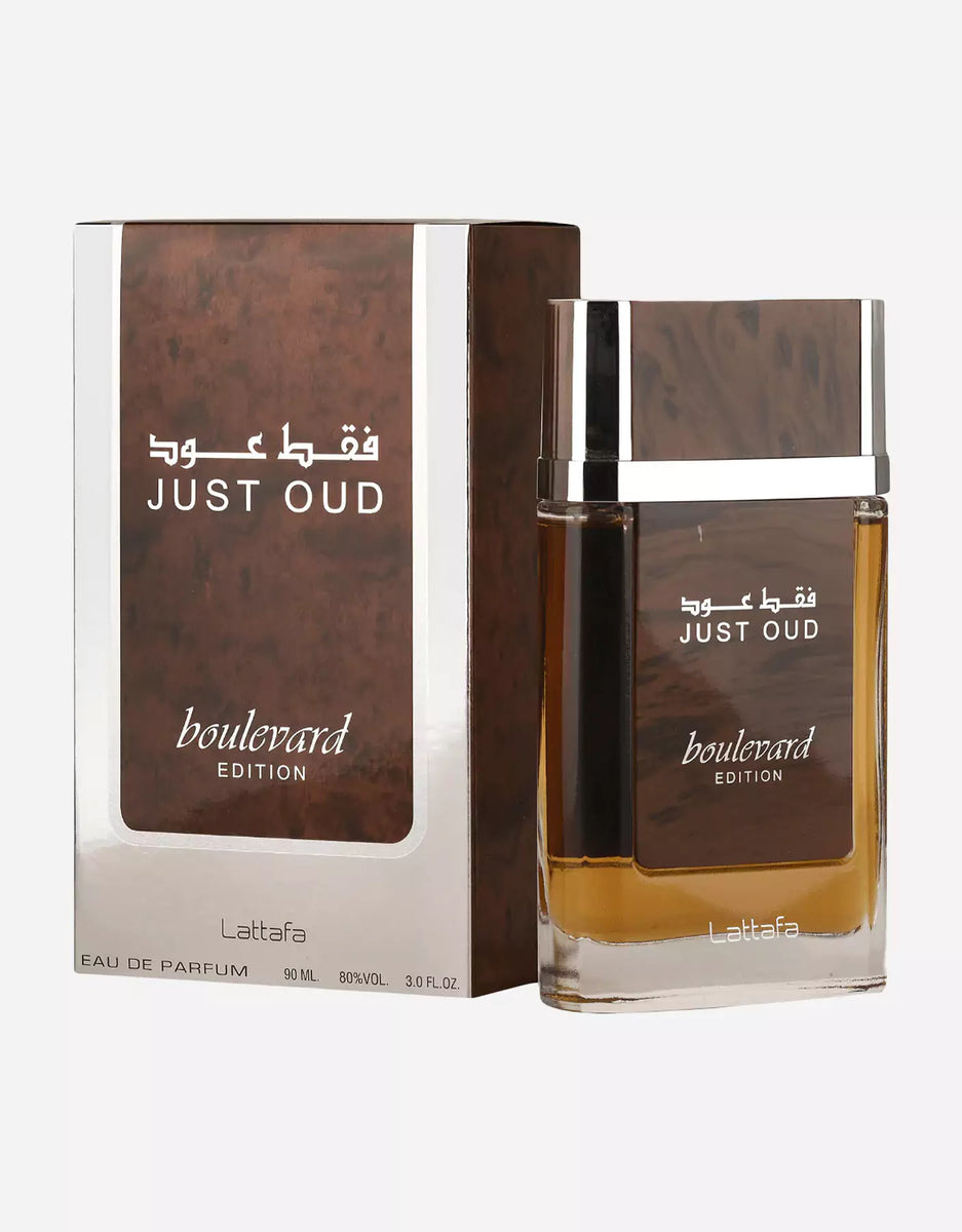 Lattafa Just Oud Boulevard Edition Edp 90ml For Men All Arabic