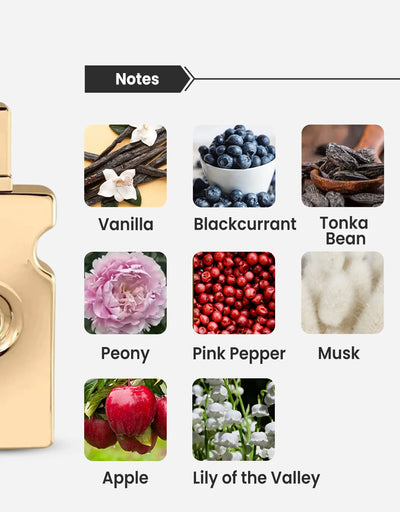 Ajmal Evoke Gold Edition For Her Notes