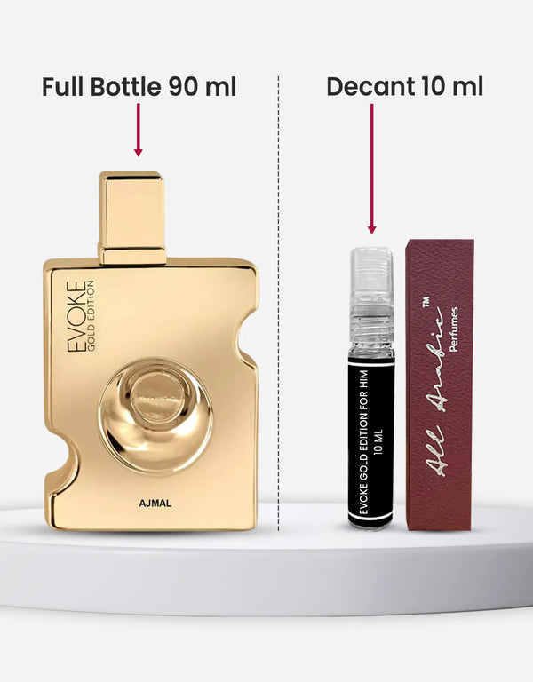 Ajmal Evoke Gold Edition For Him EDP 10ML Decant