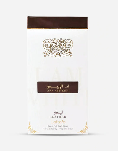 Lattafa Ana Abiyedh Leather EDP 60ML