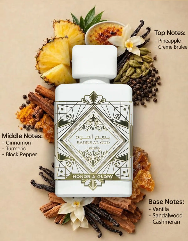 Lattafa Badee Al Oud Honor & Glory EDP 100ML