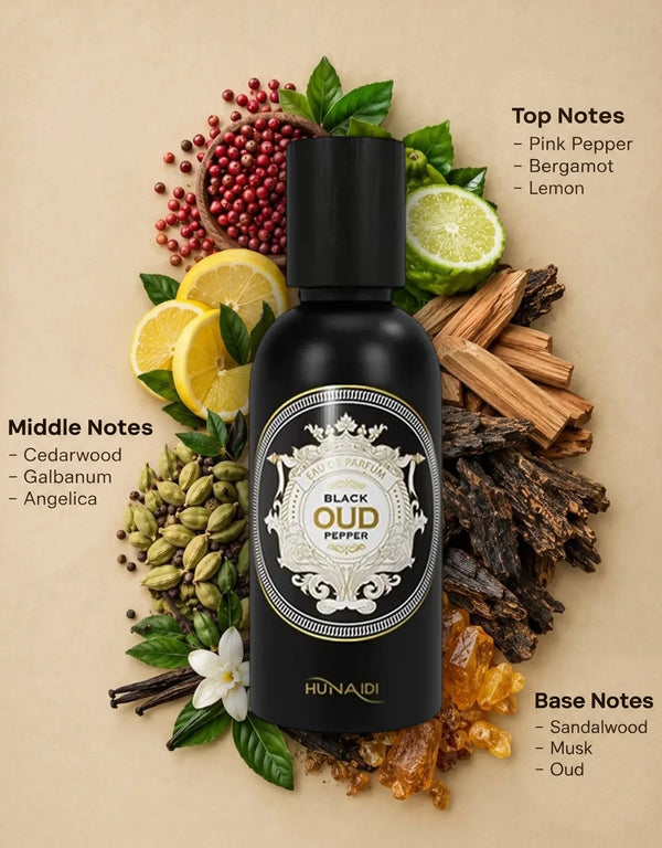 Hunaidi Black Oud Pepper EDP 100ML
