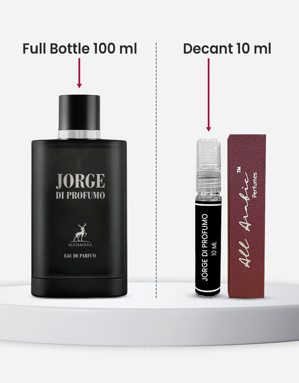 Maison Alhambra Jorge Di Profumo EDP 10ML Decant