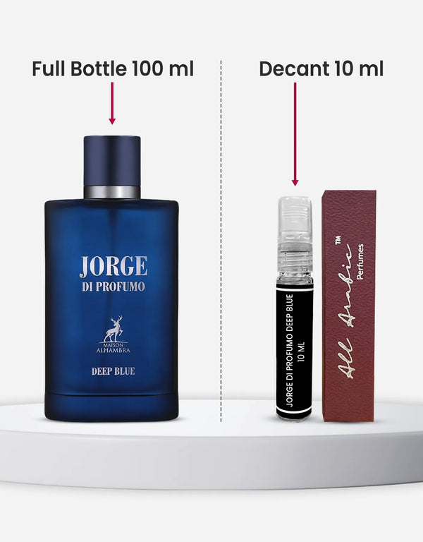 Maison Alhambra Jorge Di Profumo Deep Blue EDP Decant