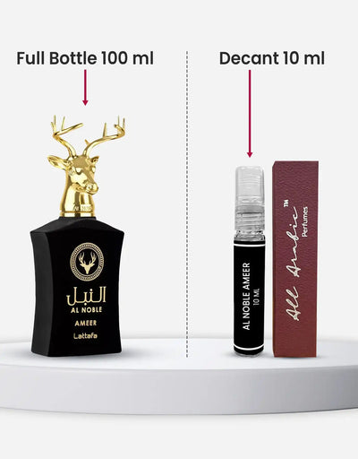 Lattafa Al Noble Ameer EDP 10ML Decant