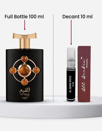 Lattafa Al Qiam Gold EDP 10ML Decant