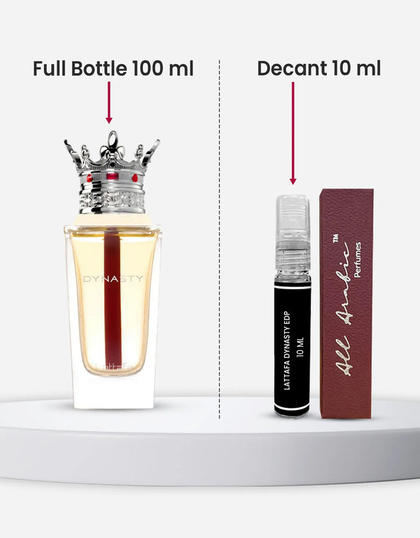 Lattafa Dynasty EDP 10ML Decant