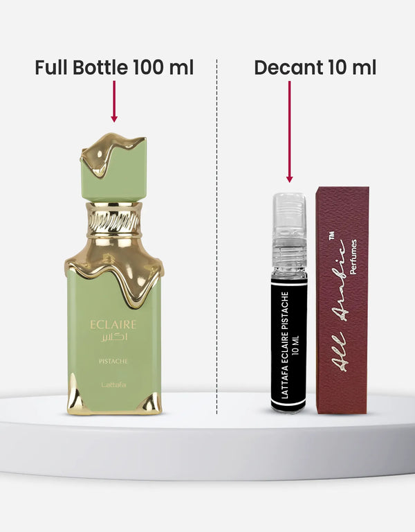 Lattafa Eclaire Pistache EDP 10ML Decant