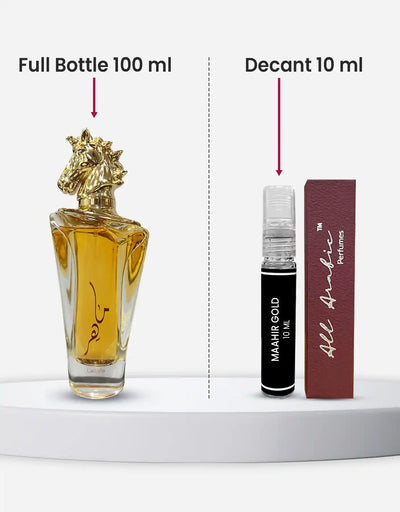 Lattafa Maahir Gold EDP 10ML Decant