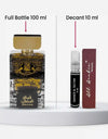 Lattafa Qasaed Al Sultan EDP 10ML Decant for Men