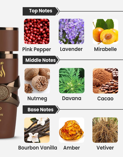 Lattafa Asad Bourbon EDP 10ML Decant