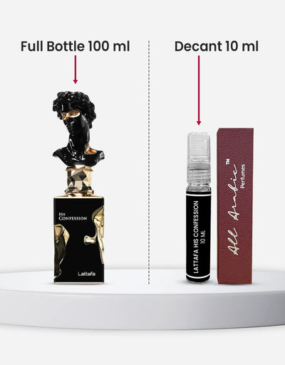 Lattafa His Confession EDP 10ML Decant