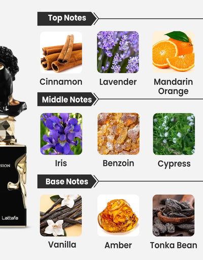 Lattafa His Confession EDP 10ML Decant