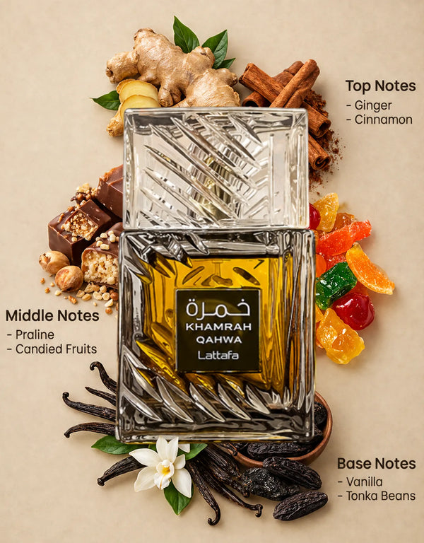 Lattafa Khamrah Qahwa EDP Decant