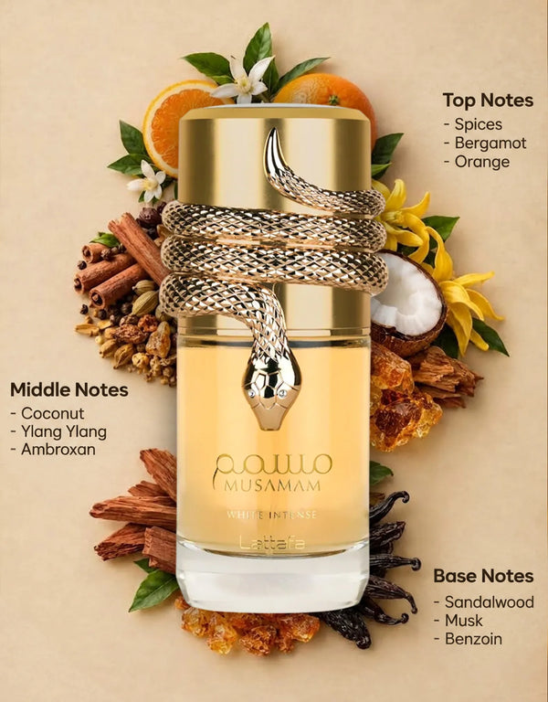 Lattafa Musamam White Intense EDP 100ML