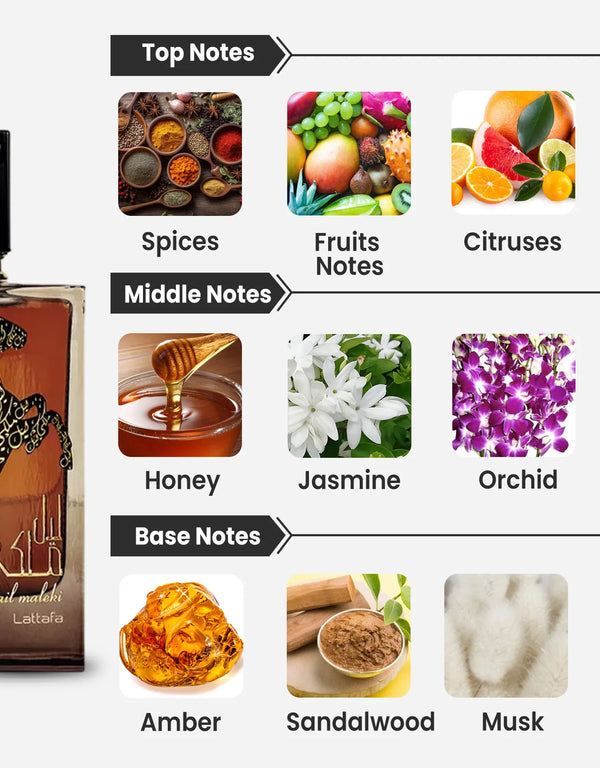 Lattafa Oud Lail Maleki Notes