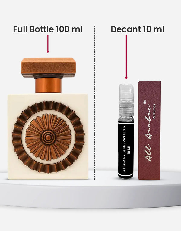 Lattafa Pride Nebras Elixir EDP 10ML Decant