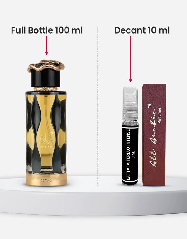 Lattafa Teriaq Intense EDP 10ML Decant