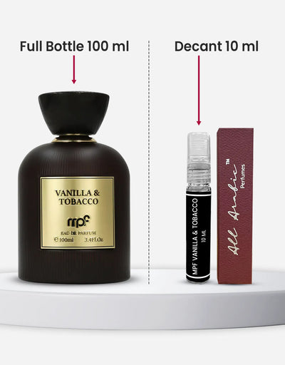 My Perfumes MPF Vanilla & Tobacco EDP 10ML Decant