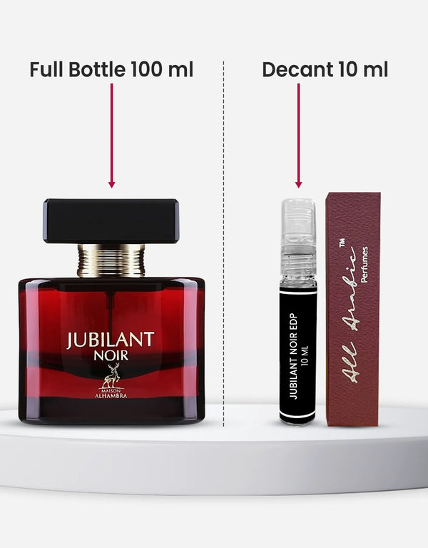 Maison Alhambra Jubilant Noir EDP 10ML Decant