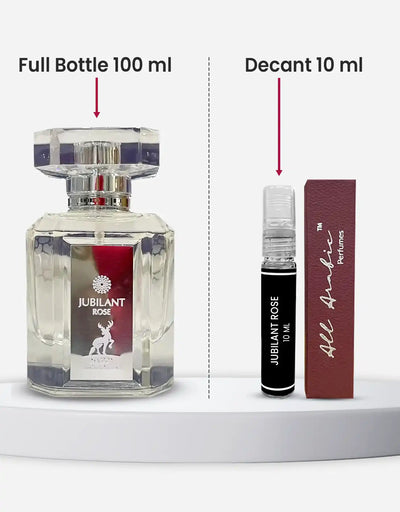 Maison Alhambra Jubilant Rose EDP 10ML Decant