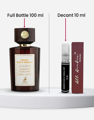 Maison Alhambra Smoked Oud & Vanilla Decant