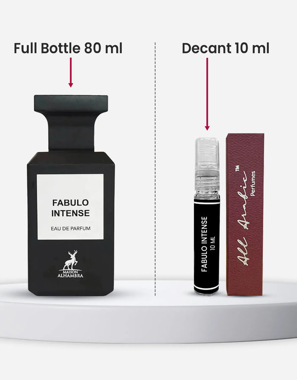 Maison Alhambra Fabulo Intense EDP Decant