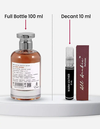 Paris Corner Emir Factory Edition Warm Leather EDP 10ML Decant