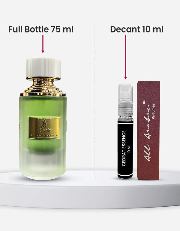 Paris Corner Emir Cedrat Essence Extrait De Parfum Decant
