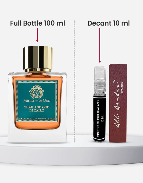 Paris Corner Ministry of Oud Thailand Oud in Cairo Extrait De Parfum 10ML Decant