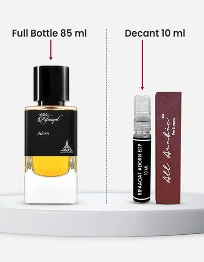 Paris Corner Rifaaqat Adorn EDP 10ML Decant