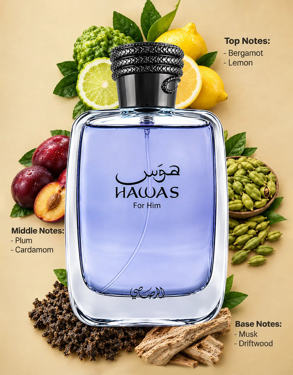 Rasasi Hawas For Him EDP 100ML – All Arabic