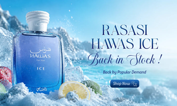 Rasasi Hawas Ice Back in Stock mob
