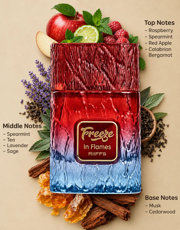 Riiffs Freeze in flames Extrait De Parfum 100ML