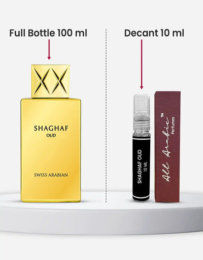 Swiss Arabian Shaghaf Oud EDP 10ML Decant