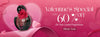 Valentine Day 2026 60% off Banner