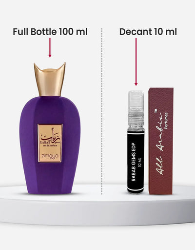 Zimaya Rabab Gems EDP 10ML Decant