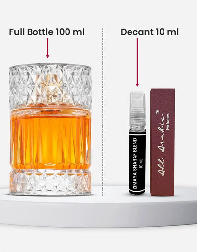 Zimaya Sharaf Blend Extrait De Parfum 10ML Decant