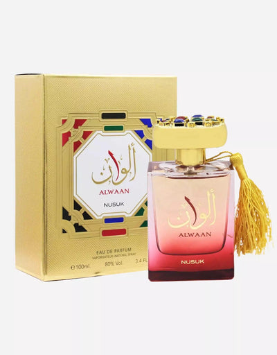 Nusuk Alwaan EDP 100ML For Men And Women - All Arabic